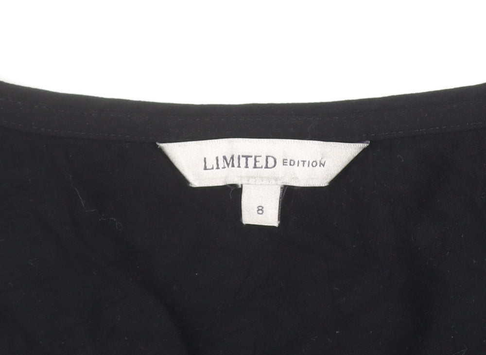 Marks & Spencer Women’s Black Size 8 Sleeveless Tank Top