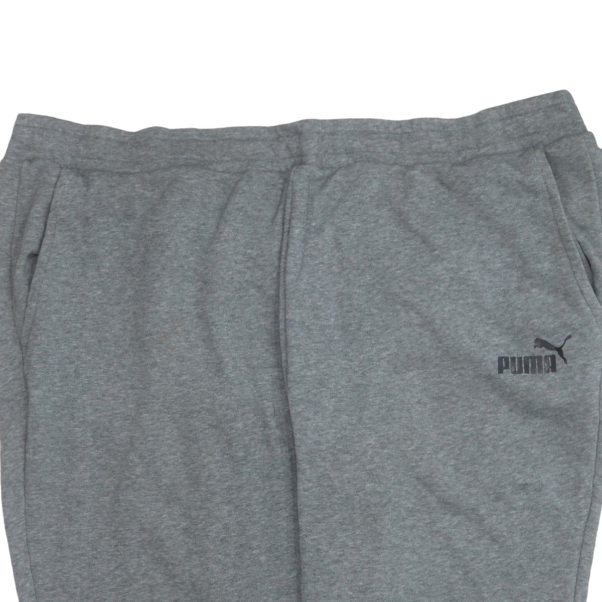 Puma Mens Grey 2XL Jogger Sweatpants Tapered Fit