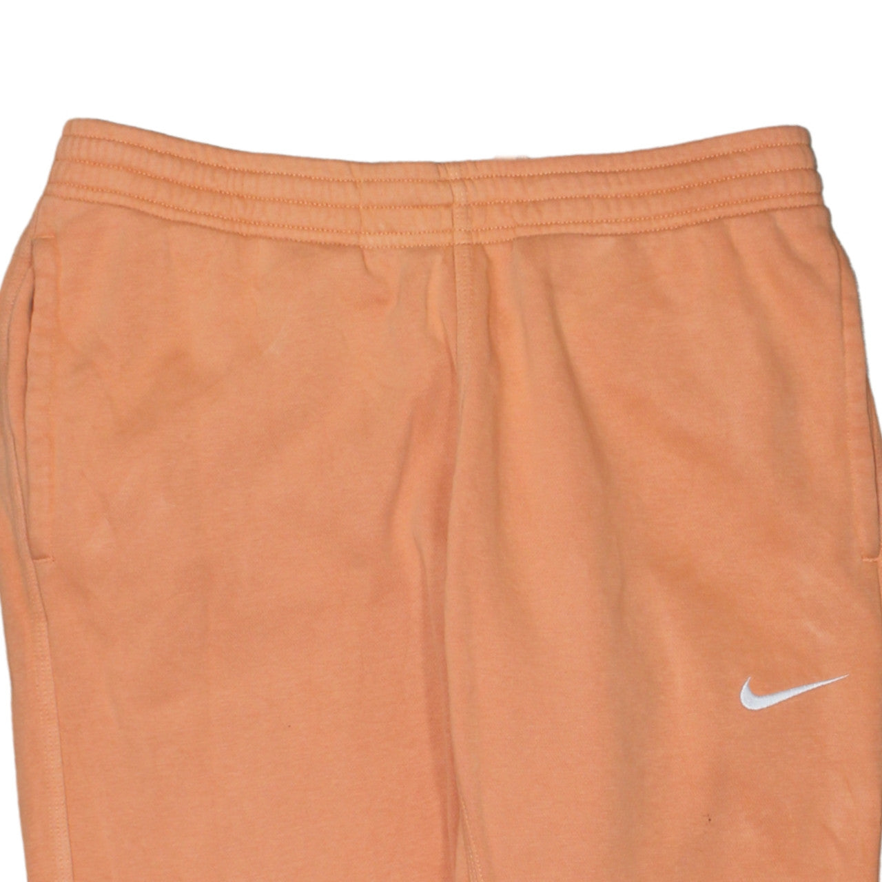 Nike Men’s Orange Regular Fit Fleece Sweatpants M