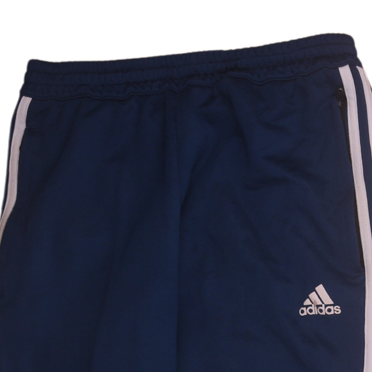 Adidas Men's Blue Jogger Trousers Size S Elastic Waist Sports
