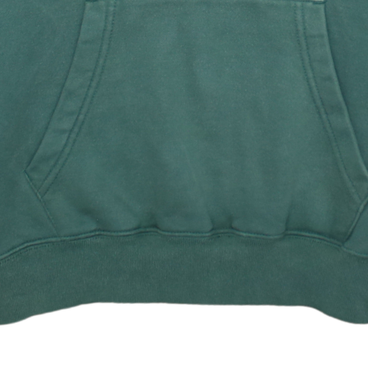 Champion Men's Green Pullover Hoodie Small Embroidered Logo Fleece