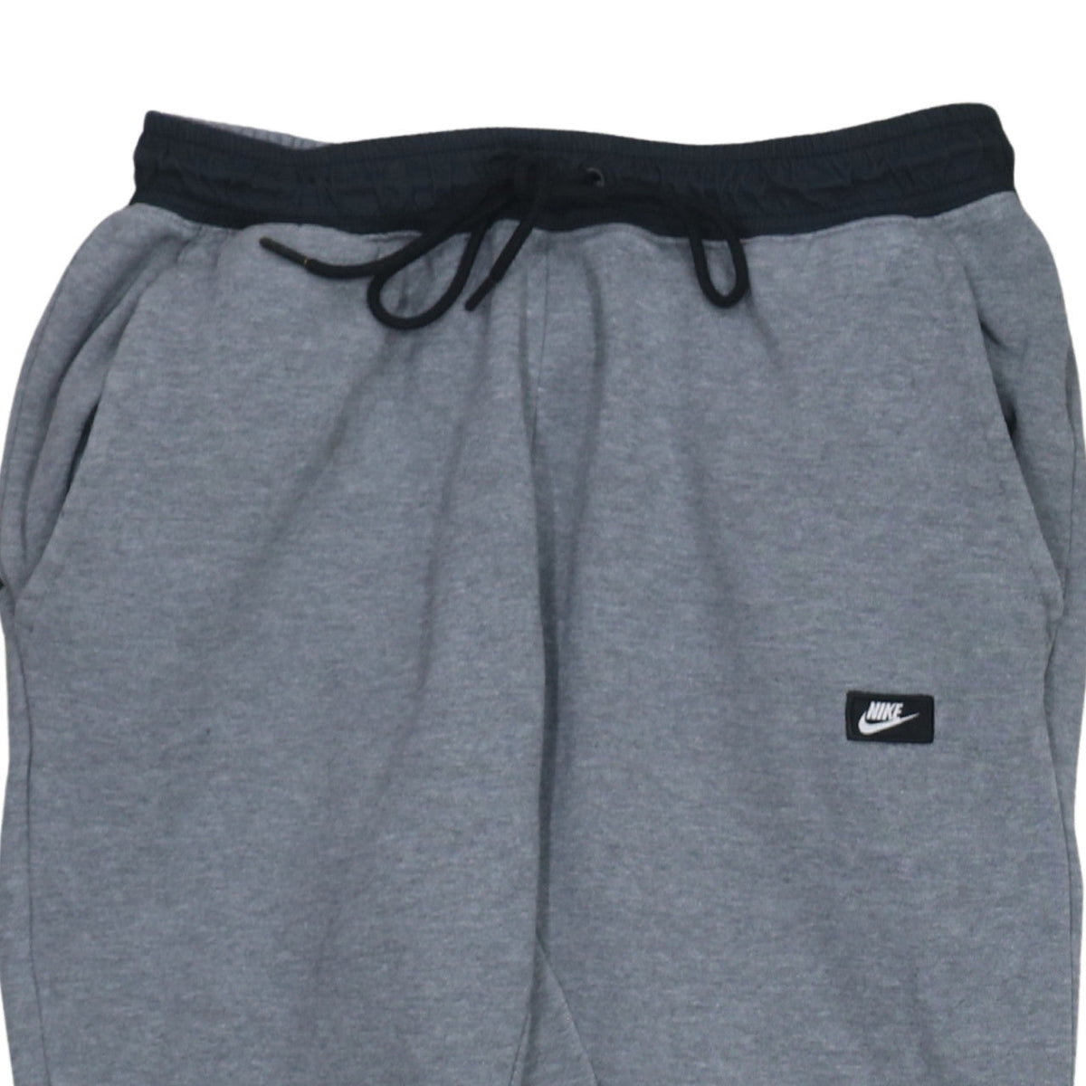 Nike Men's Grey Jogger Trousers Regular Fit Sportswear M