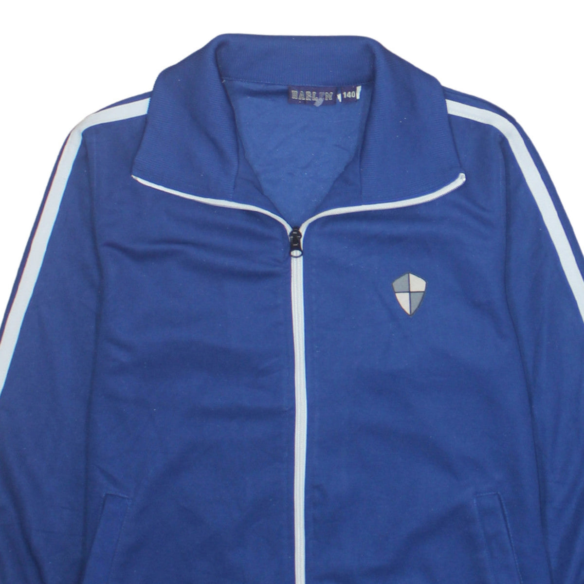 Harlem Boys Blue 10 Years Track Jacket Zip Up Sports Top