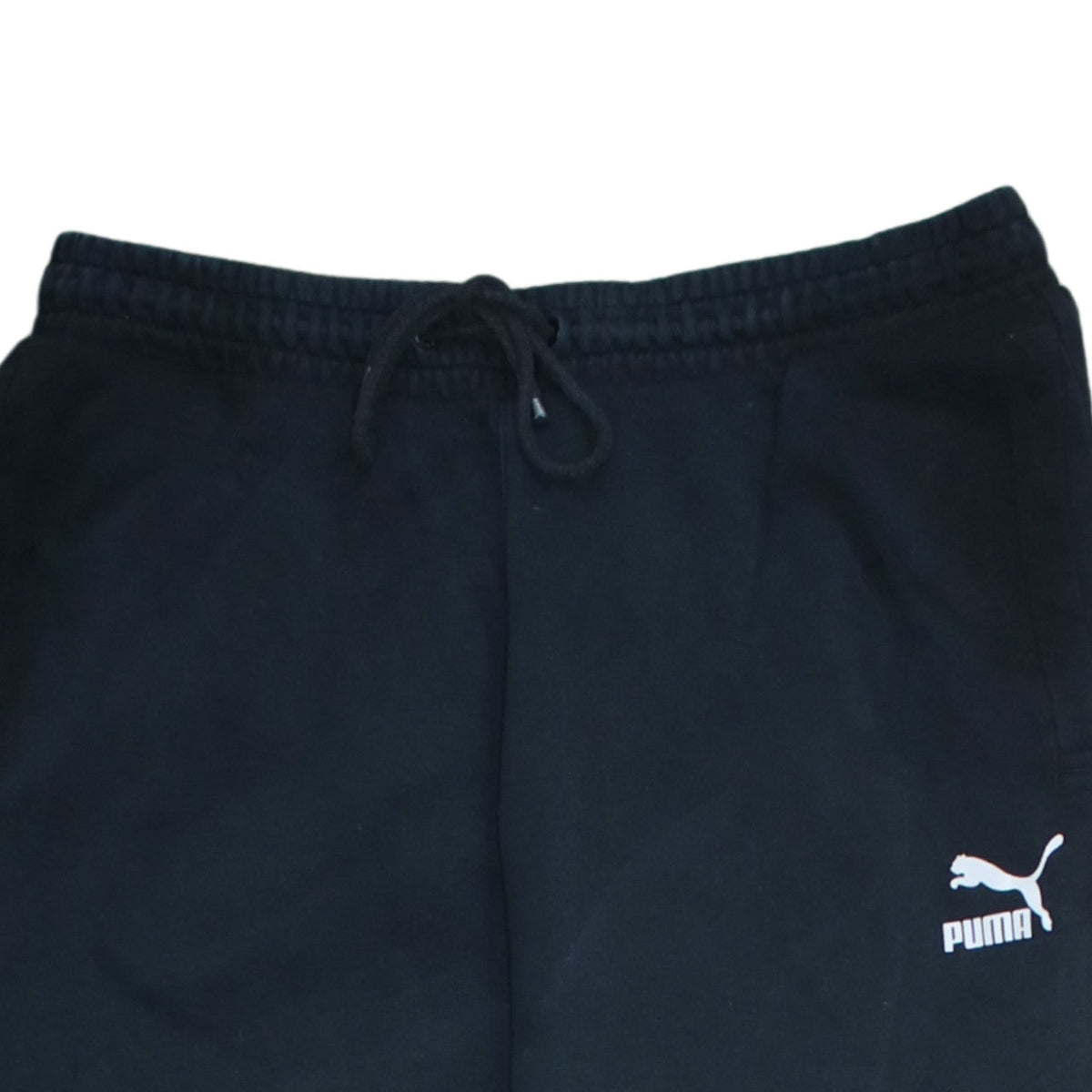 Puma Men's Black Jogger Sweatpants M Cotton Blend Sportswear