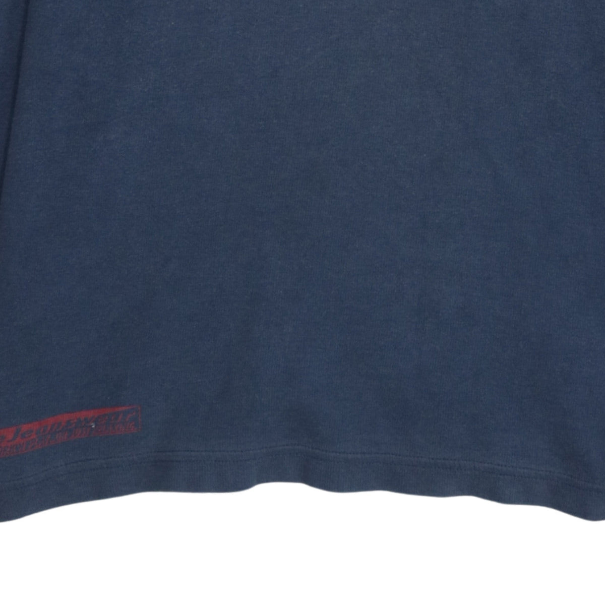 Lee Mens Blue 1/4 Zip Cotton Sweatshirt L Long Sleeve Vintage