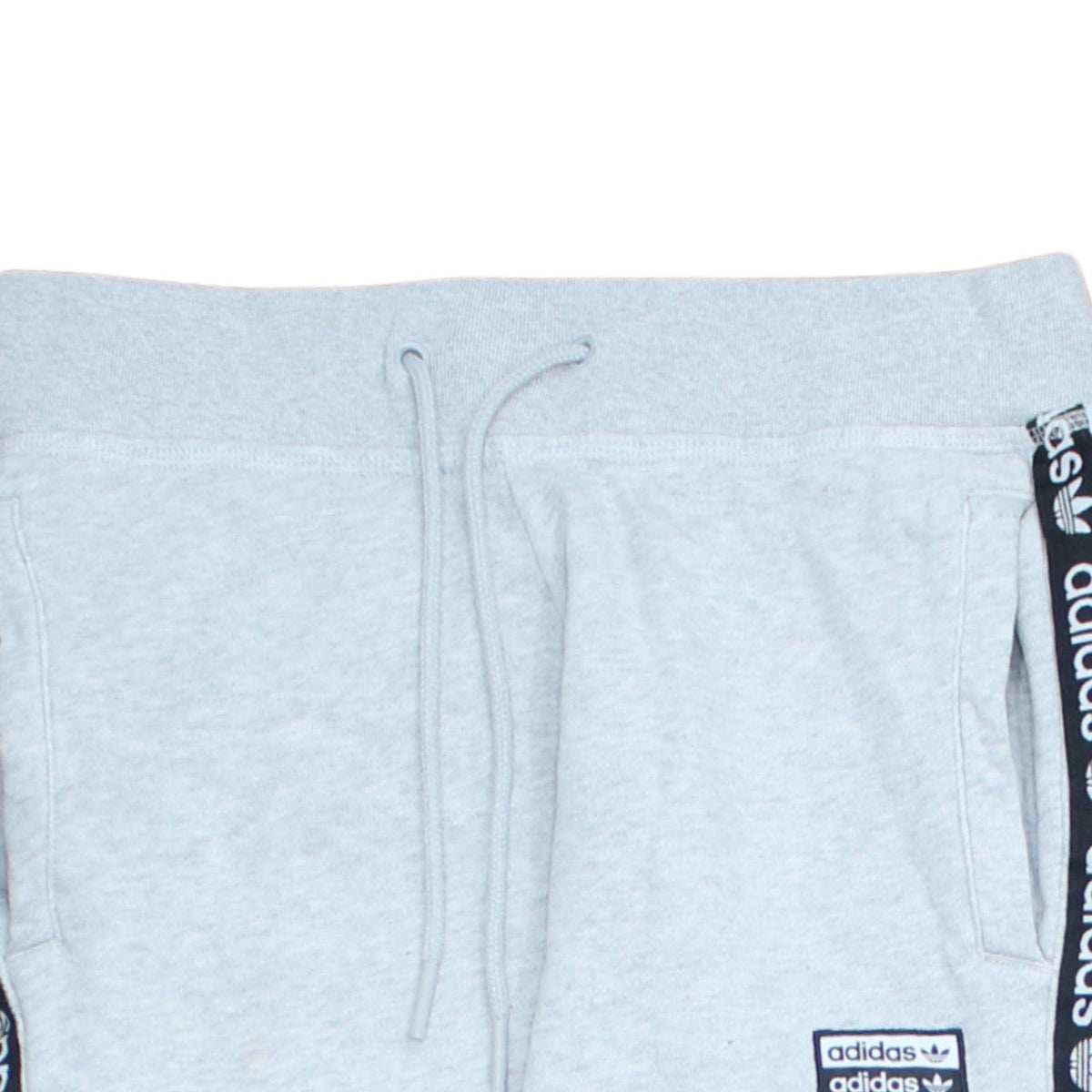 Adidas Womens Grey Jogger Sweatpants Size 10 Cotton Blend Activewear