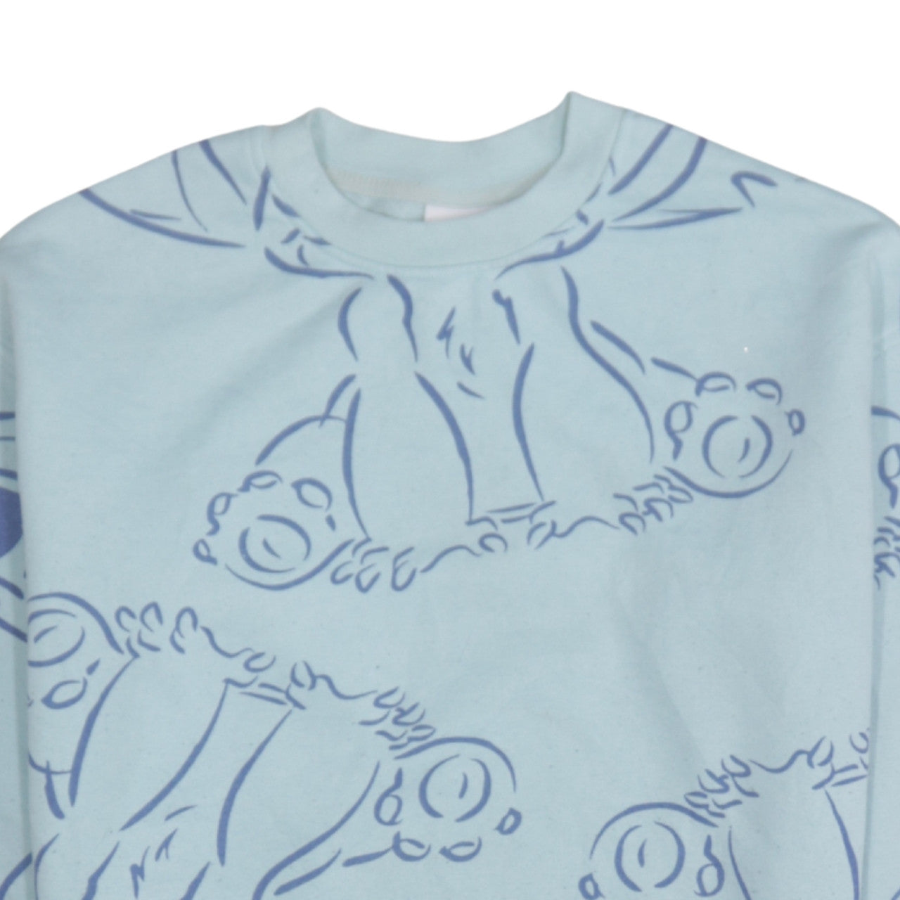 Disney Primark Women Blue Stitch Crew Neck Sweatshirt XS