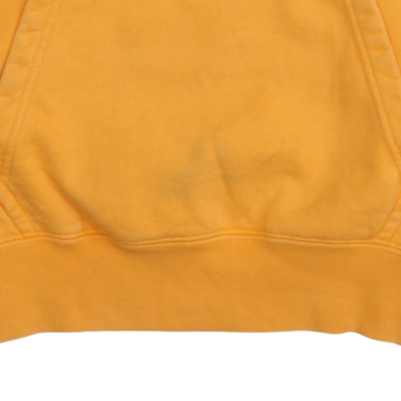 Nike Men's Yellow Pullover Hoodie XS Regular Fit Sportswear
