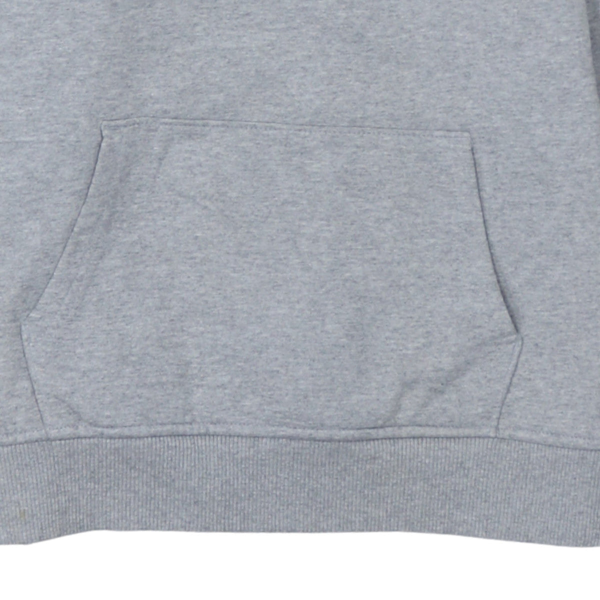 The North Face Girls Grey XL Pullover Hoodie with Pink Logo