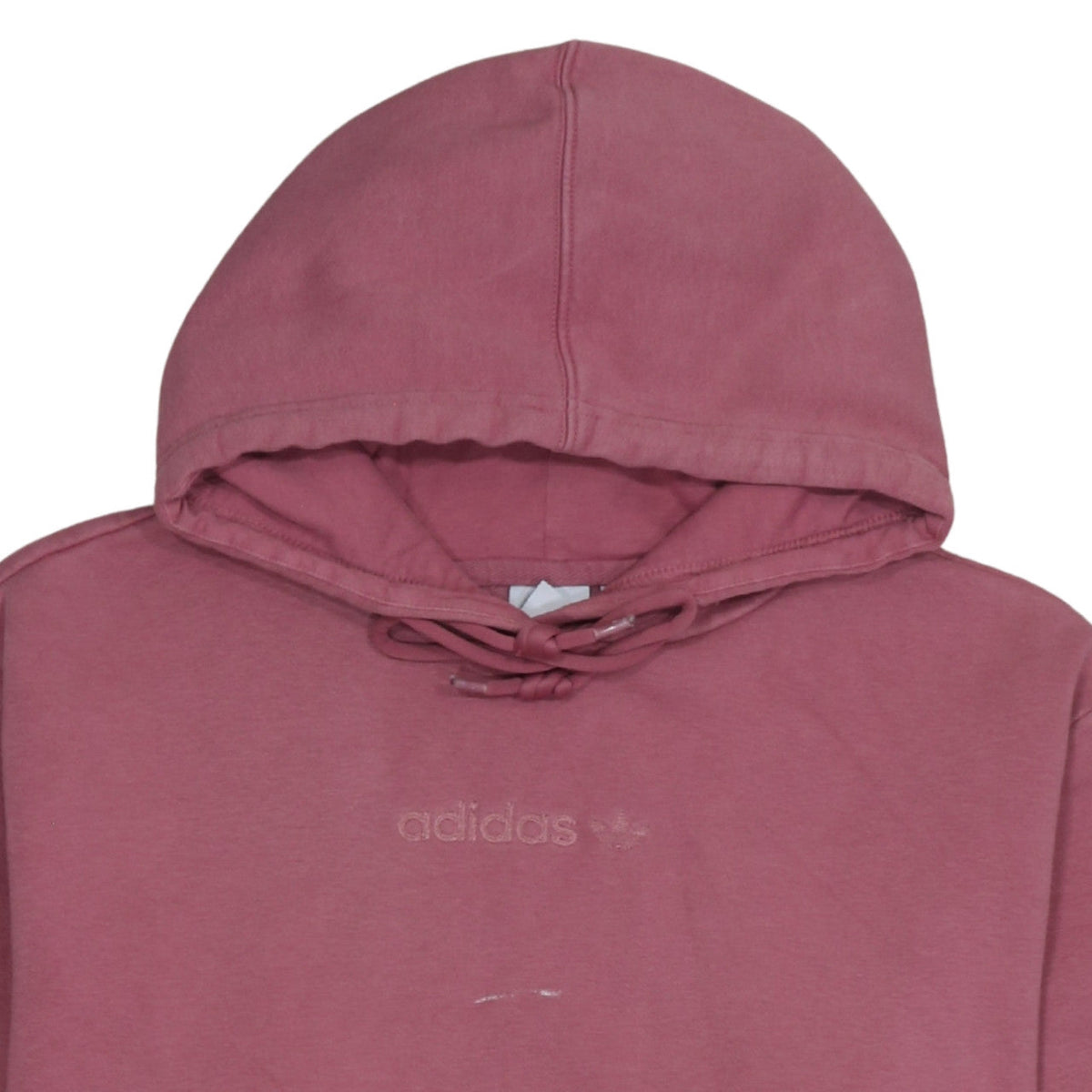 Adidas Women Pink Pullover Hoodie Size 10 Hooded Sweatshirt Casual