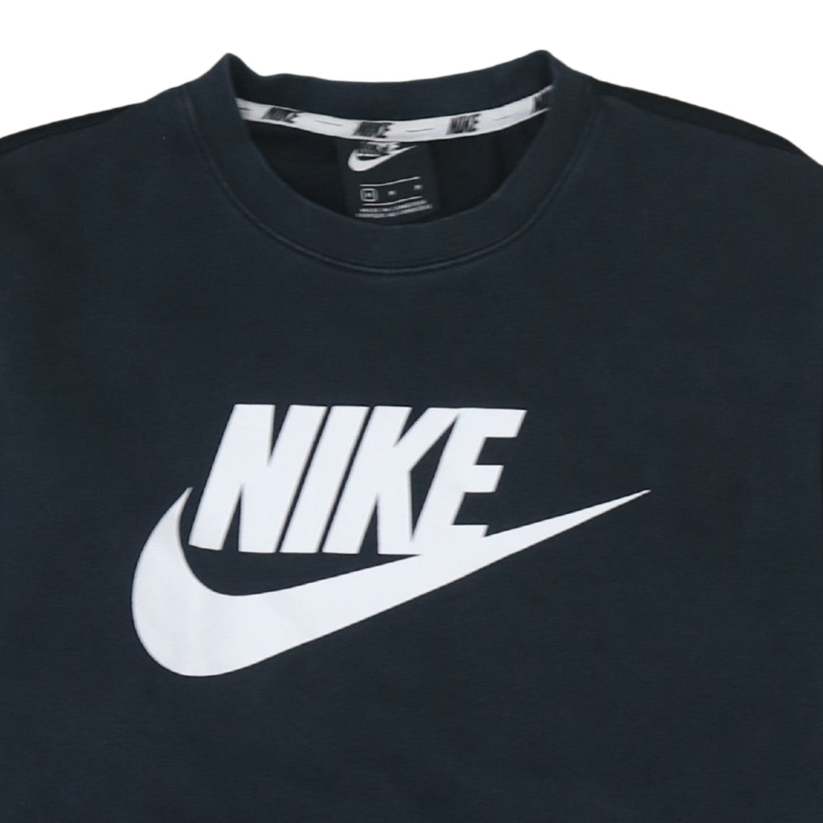 Nike Men's Blue Logo Pullover Sweatshirt M Regular Fit