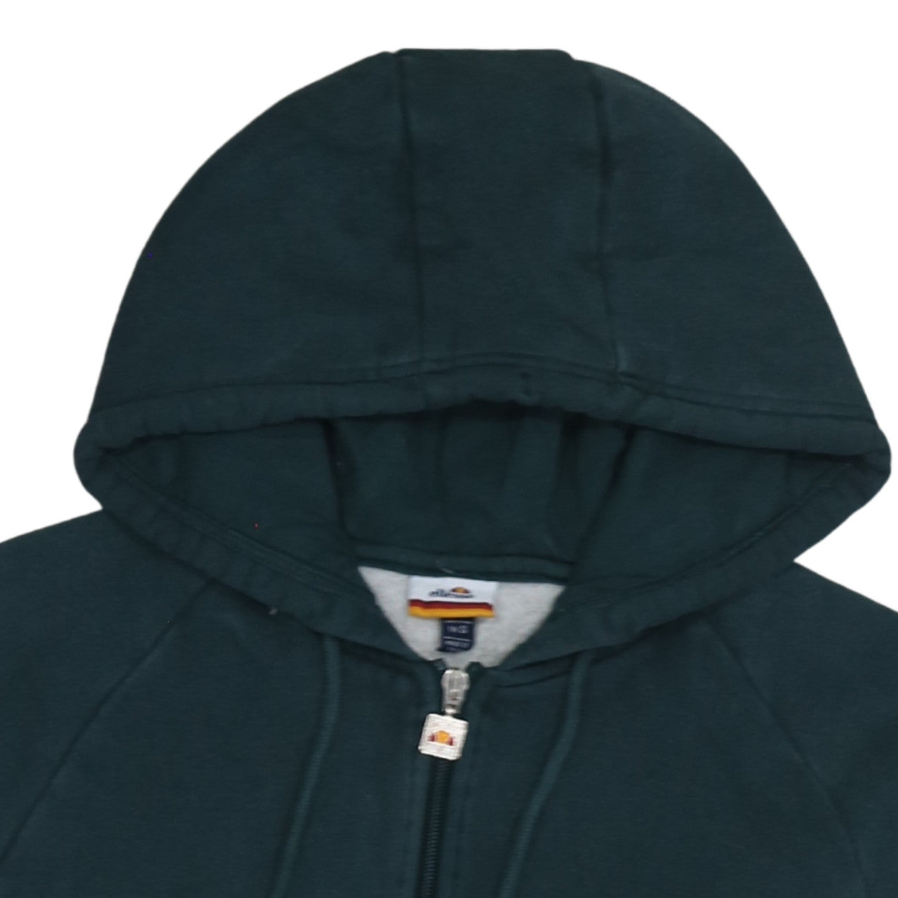 Ellesse Men's Grey Colour Block 1/2 Zip Hoodie Size S