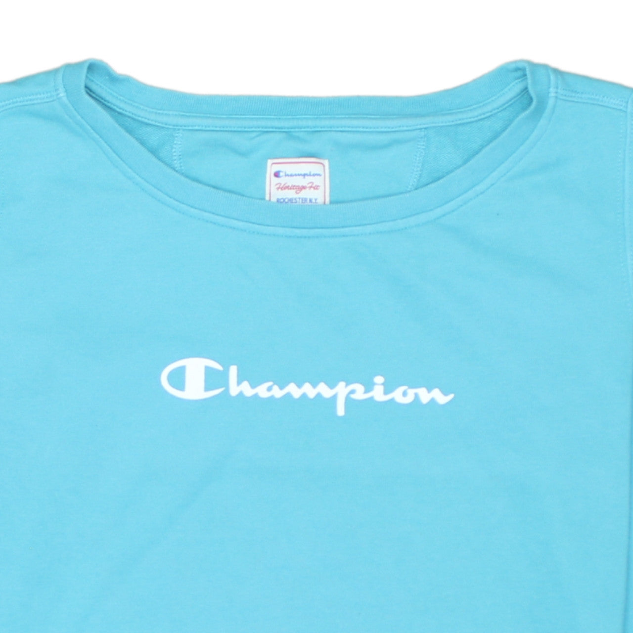 Champion Women’s Blue Pullover Sweatshirt Large Heritage Fit