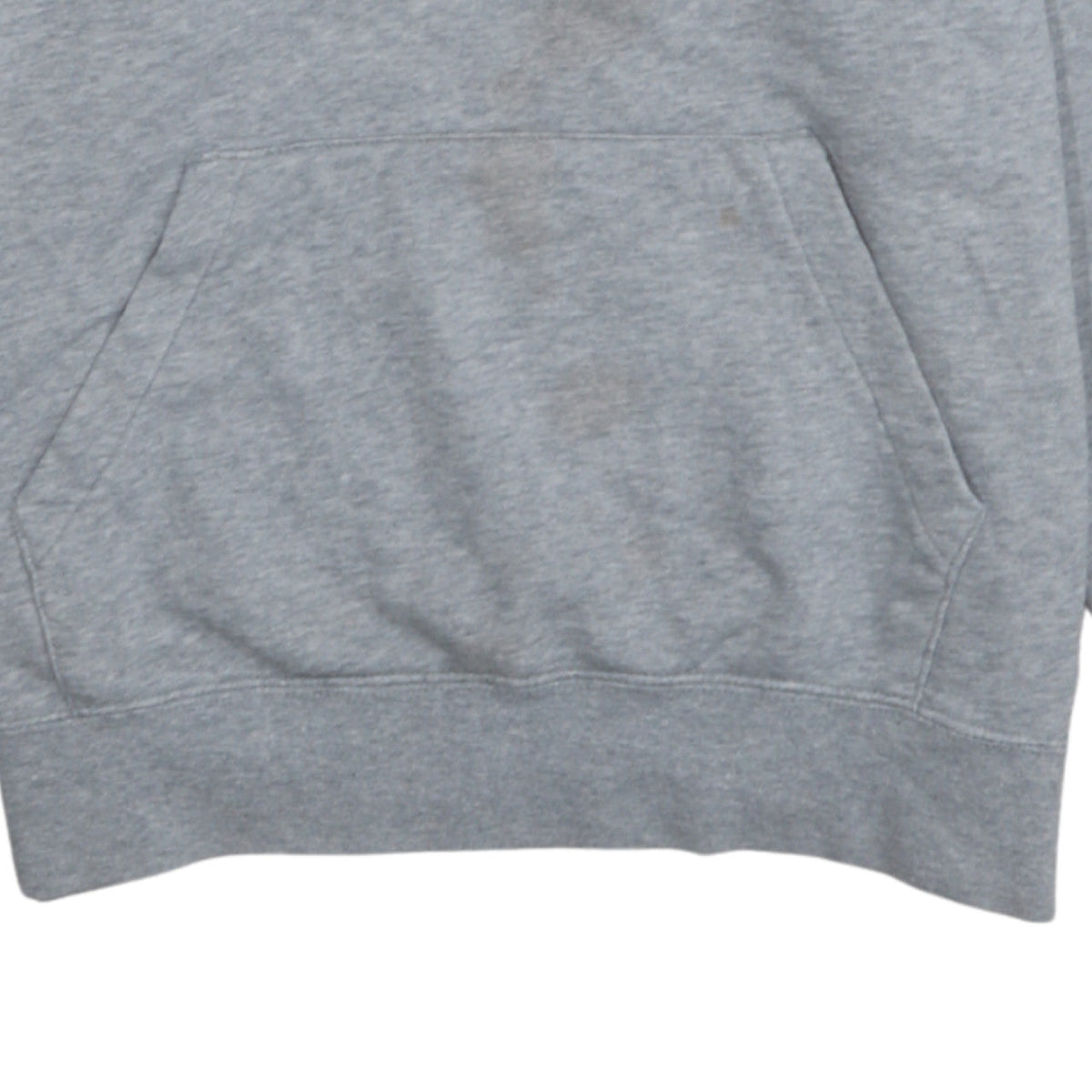 Nike Mens Grey Pullover Hoodie S Regular Fit Sportswear