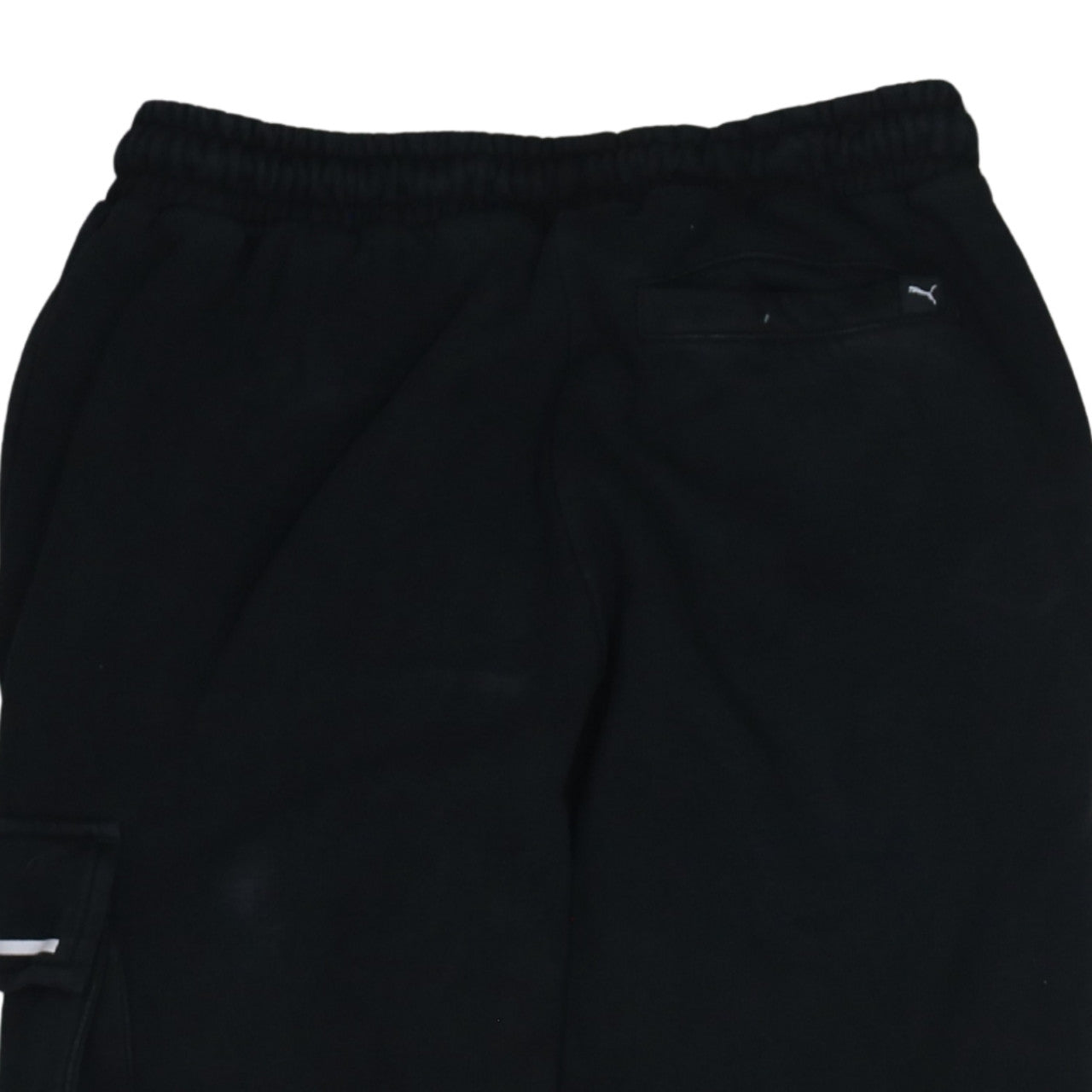 Puma Men's Black Regular Fit Jogger Fleece Sweatpants S