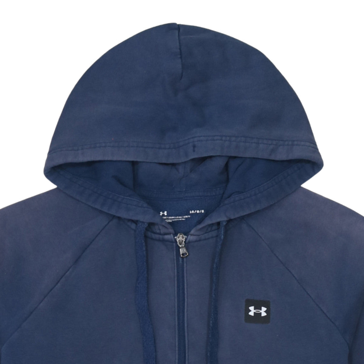 Under Armour Men’s Blue Full Zip Hoodie Size L Relaxed Fit