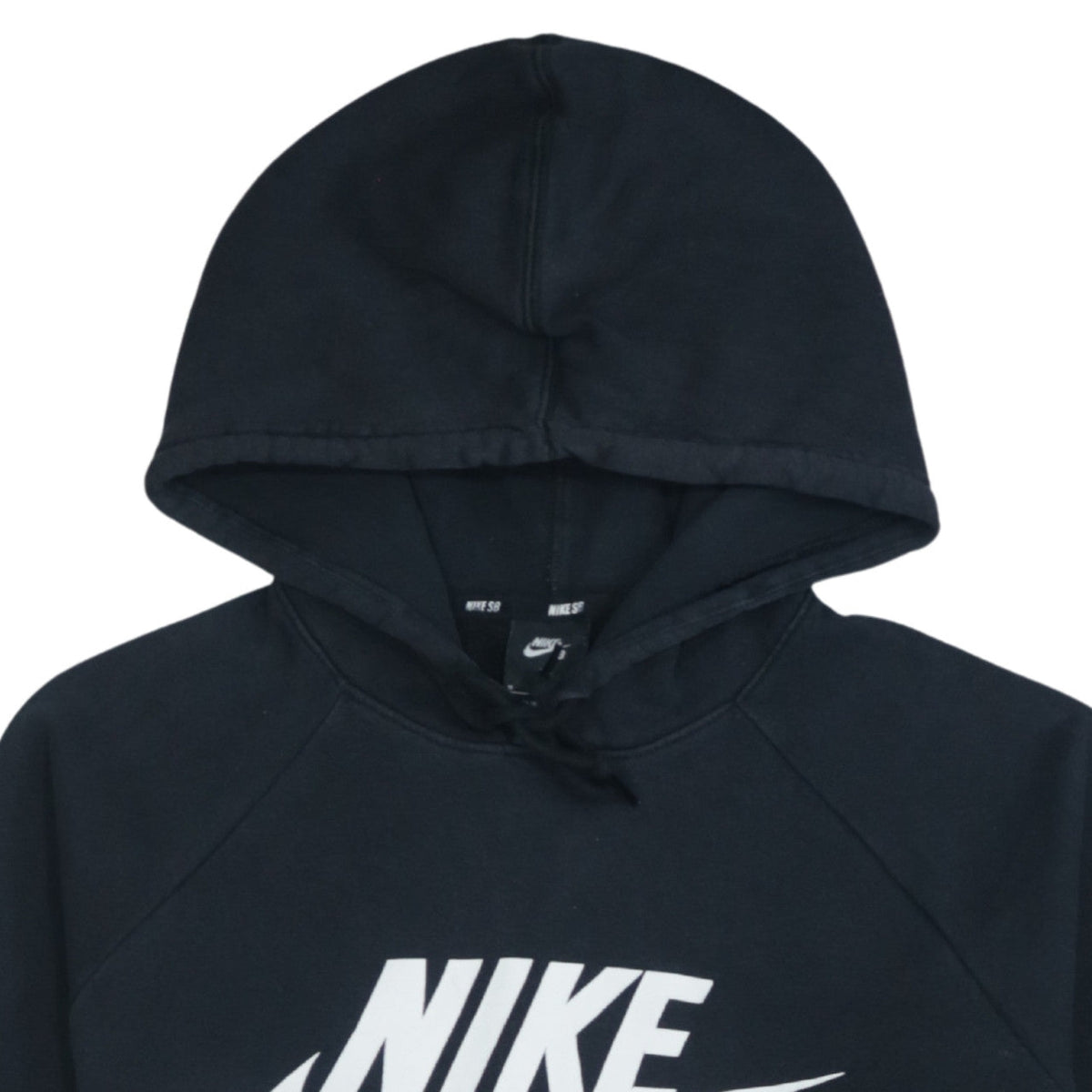 Nike SB Mens Black Pullover Hoodie Size M Graphic Skate Hoodie