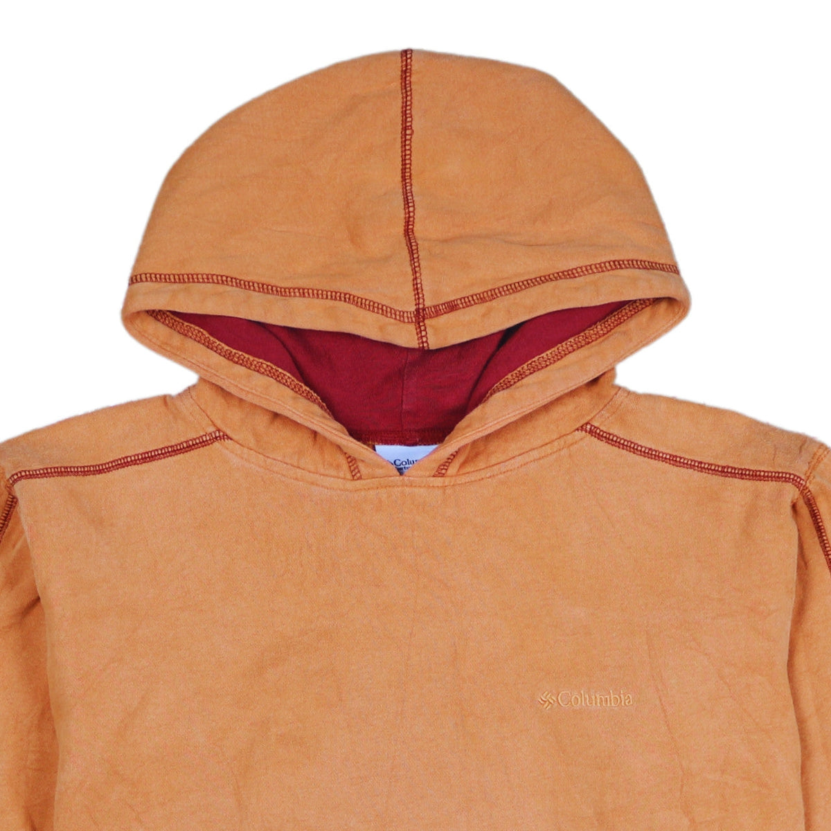Columbia Boys Orange XL Pullover Hoodie Sweatshirt with Kangaroo Pocket