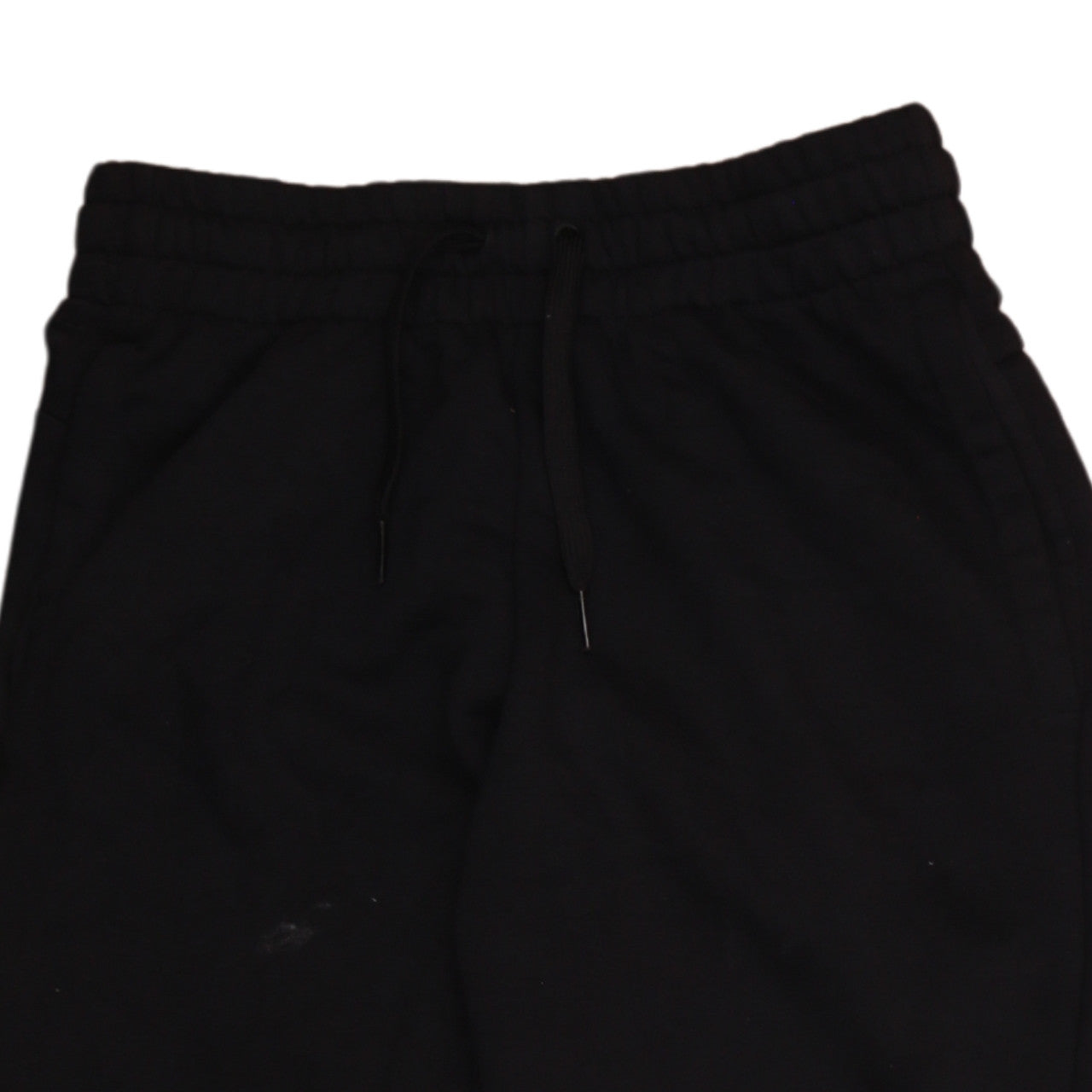 adidas Women's Black XS Logo Sweatpants Cotton Blend