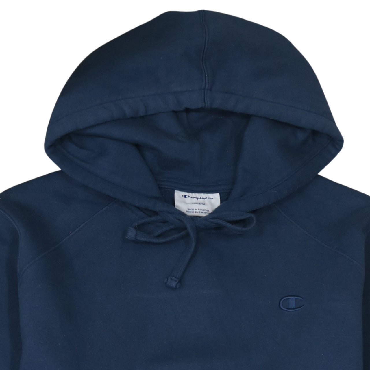 Champion Men's Blue Pullover Hoodie XL Fleece Sweatshirt