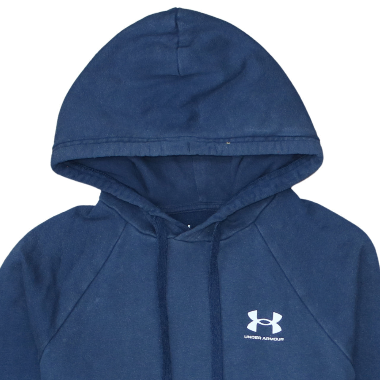 Under Armour Men's Blue Pullover Hoodie Size S Relaxed Fit Fleece