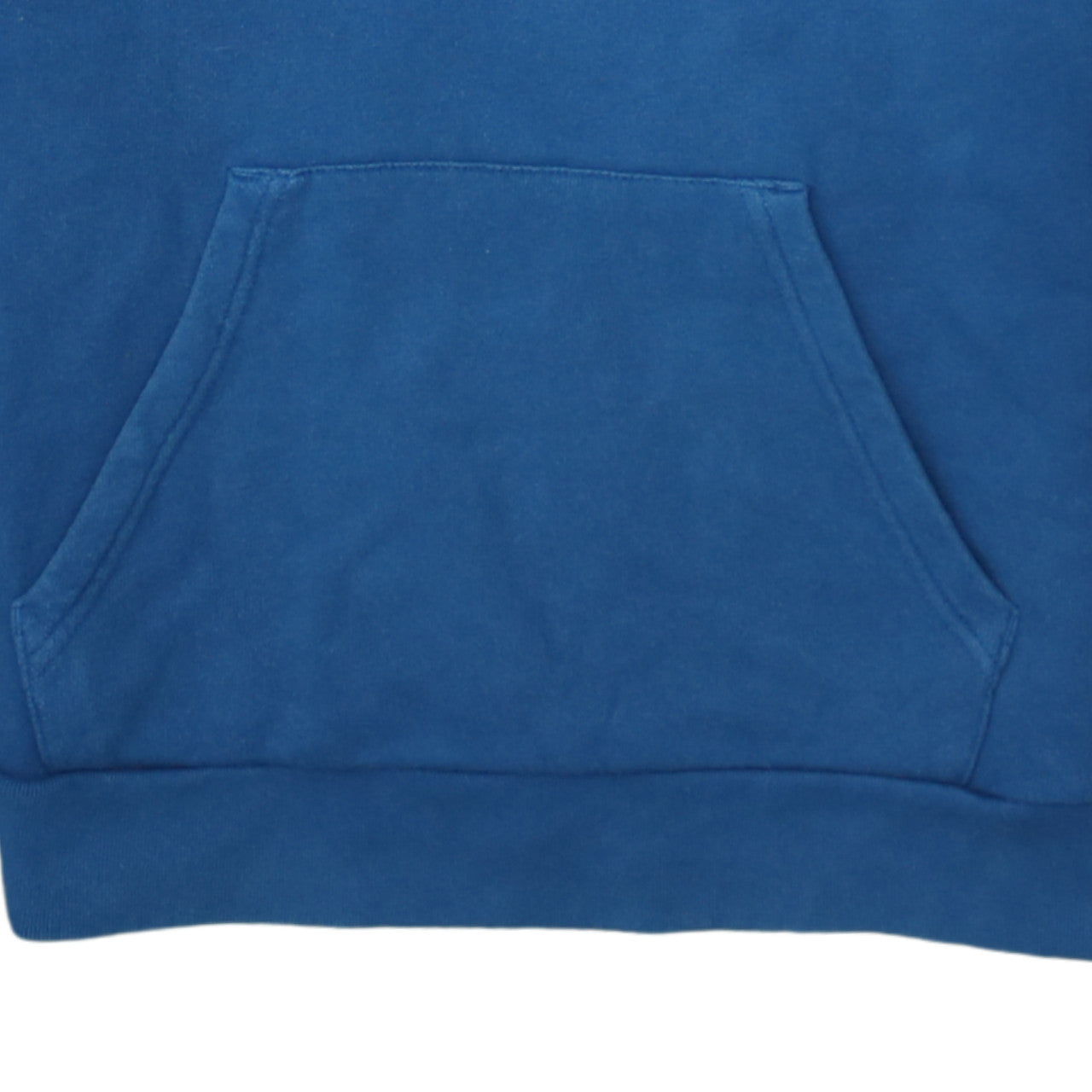Adidas Men's Blue Pullover Hoodie S Regular Fit Logo Sportswear
