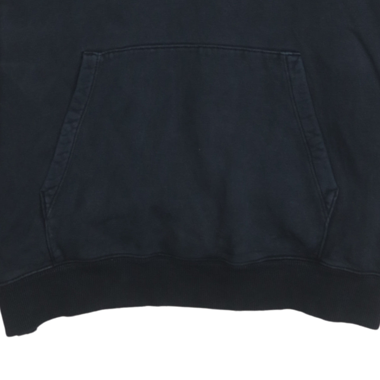 Champion Men's Black Medium Pullover Hoodie Embroidered Logo