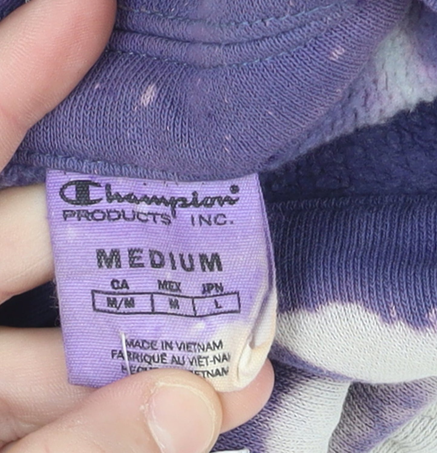 Champion Men’s Multicoloured Henley Sweatshirt Medium