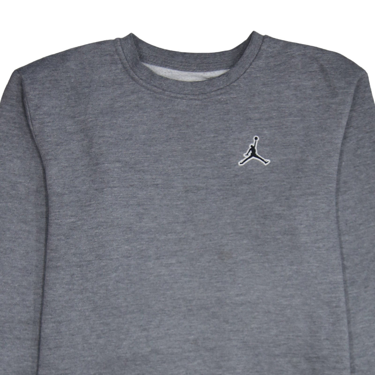 Jordan Boys Grey Fleece Pullover Sweatshirt 14-15 Years Regular Fit