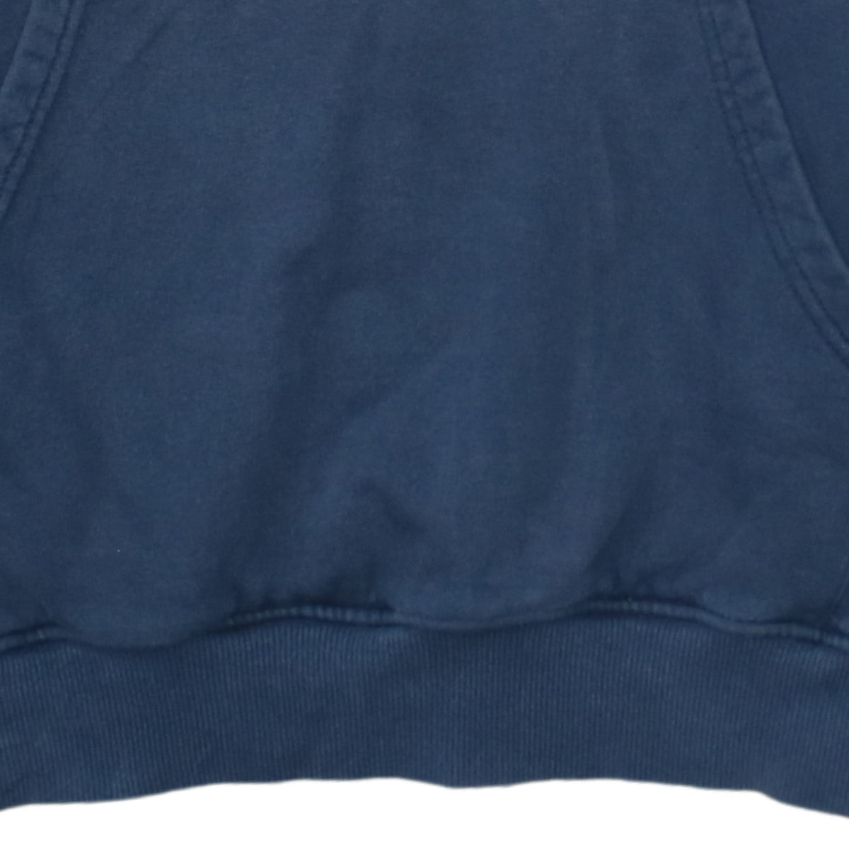 The North Face Men's Blue Pullover Hoodie Size L Cotton Fleece