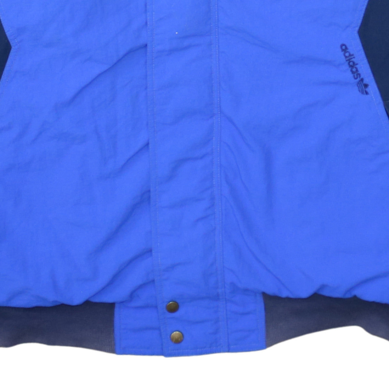 Adidas Men's Blue XL Retro 90s Windbreaker Jacket