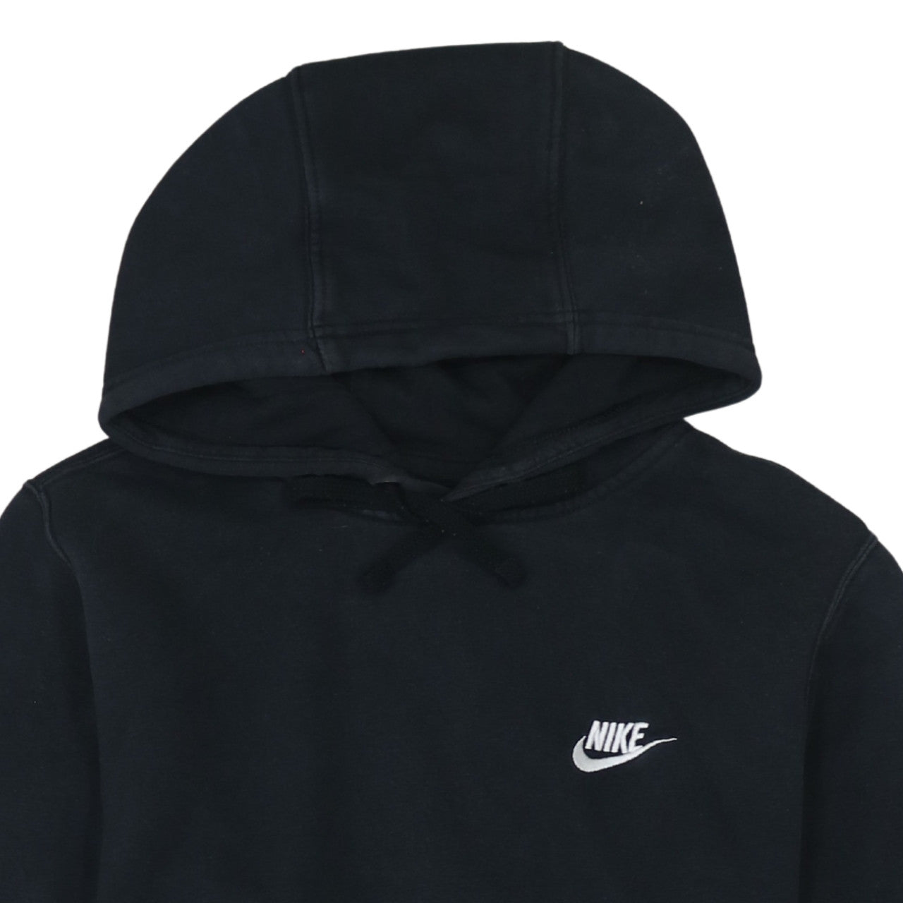 Nike Men's Black Small Pullover Hoodie Cotton Blend Fleece