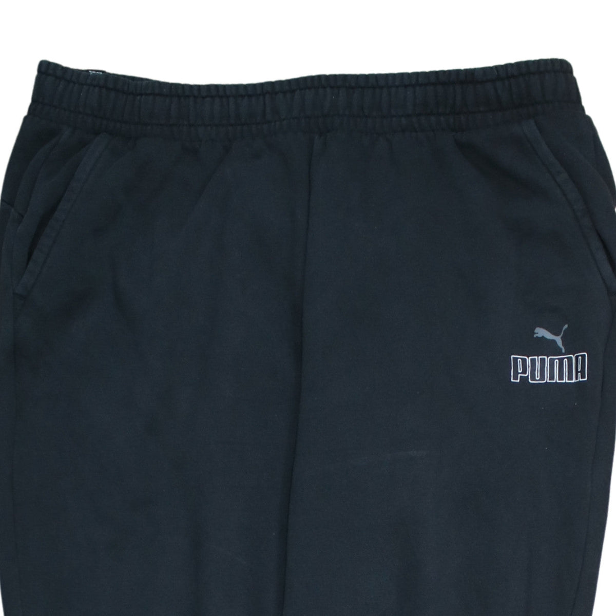 Puma Men’s Black 2XL Jogger Sweatpants with Logo