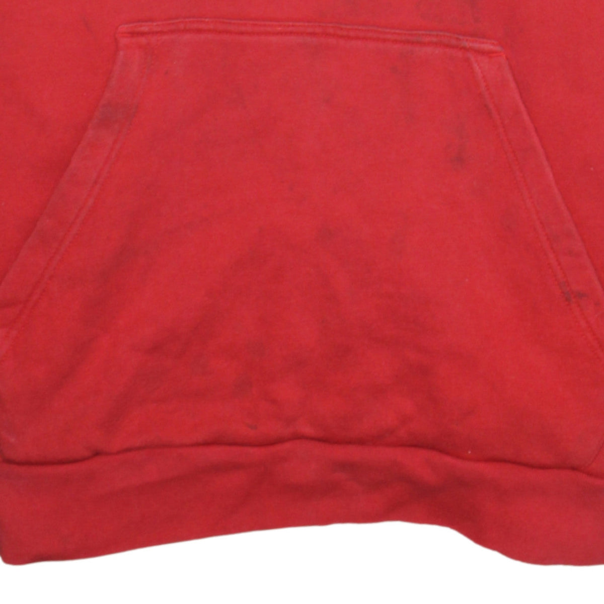 Adidas Men's Red XL Pullover Hoodie with Logo Graphic Print