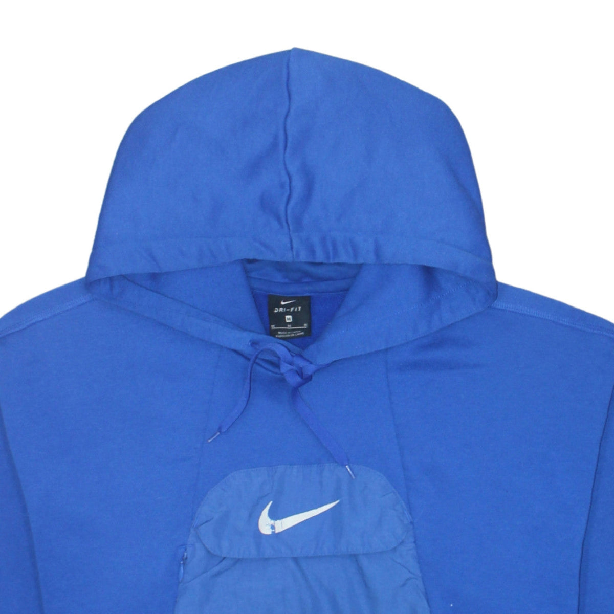 Nike Men's Blue Dri-Fit Pullover Hoodie Size M Sportswear