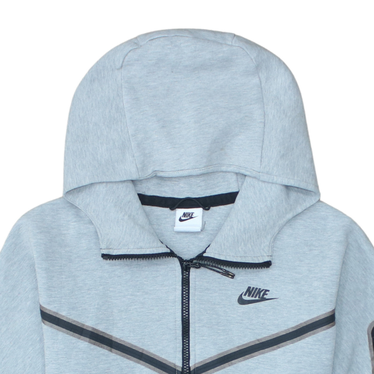 Nike Men's Grey Full Zip Hoodie Size S Sports Training