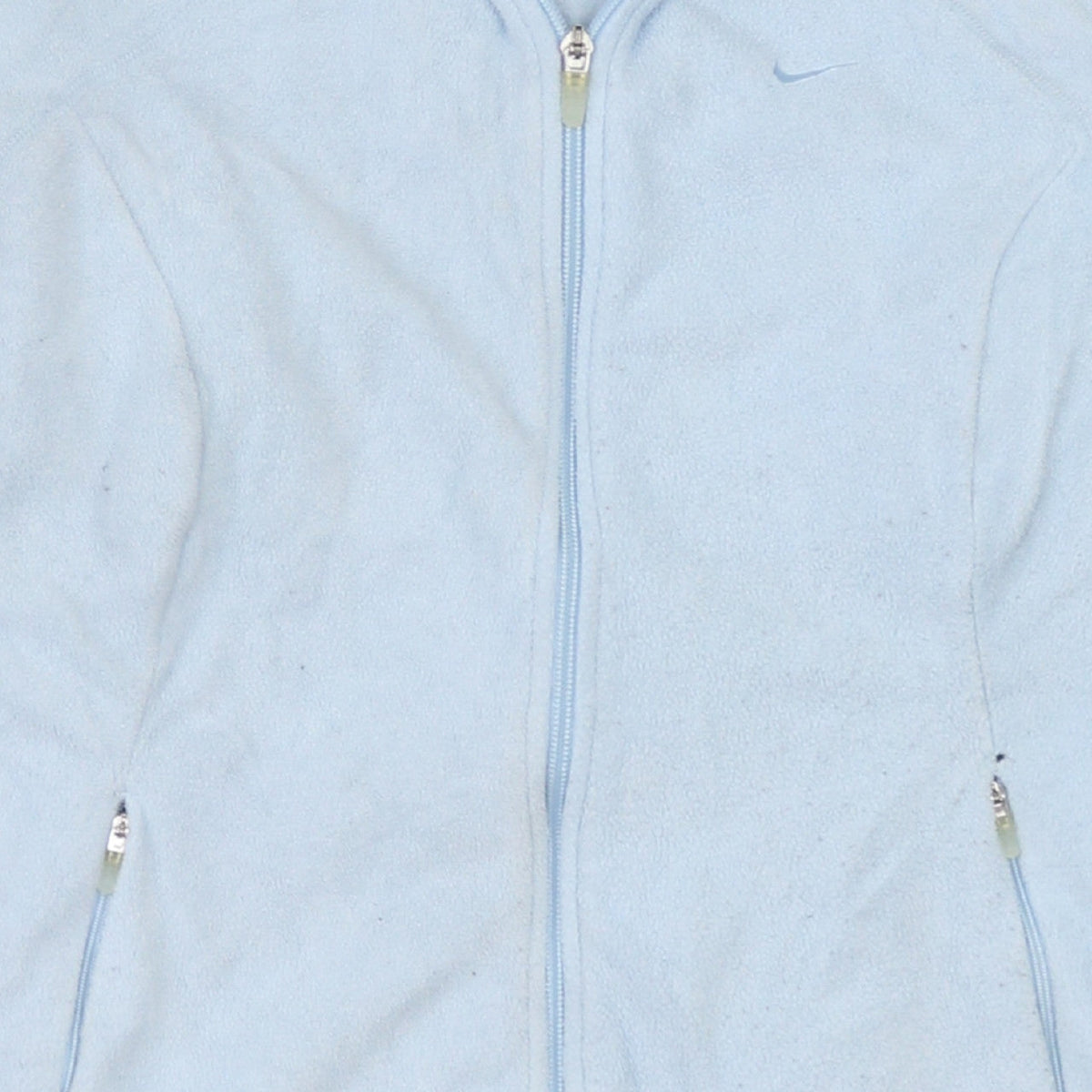 Nike Women's Blue Therma-Fit Fleece Hoodie Jacket Size 10