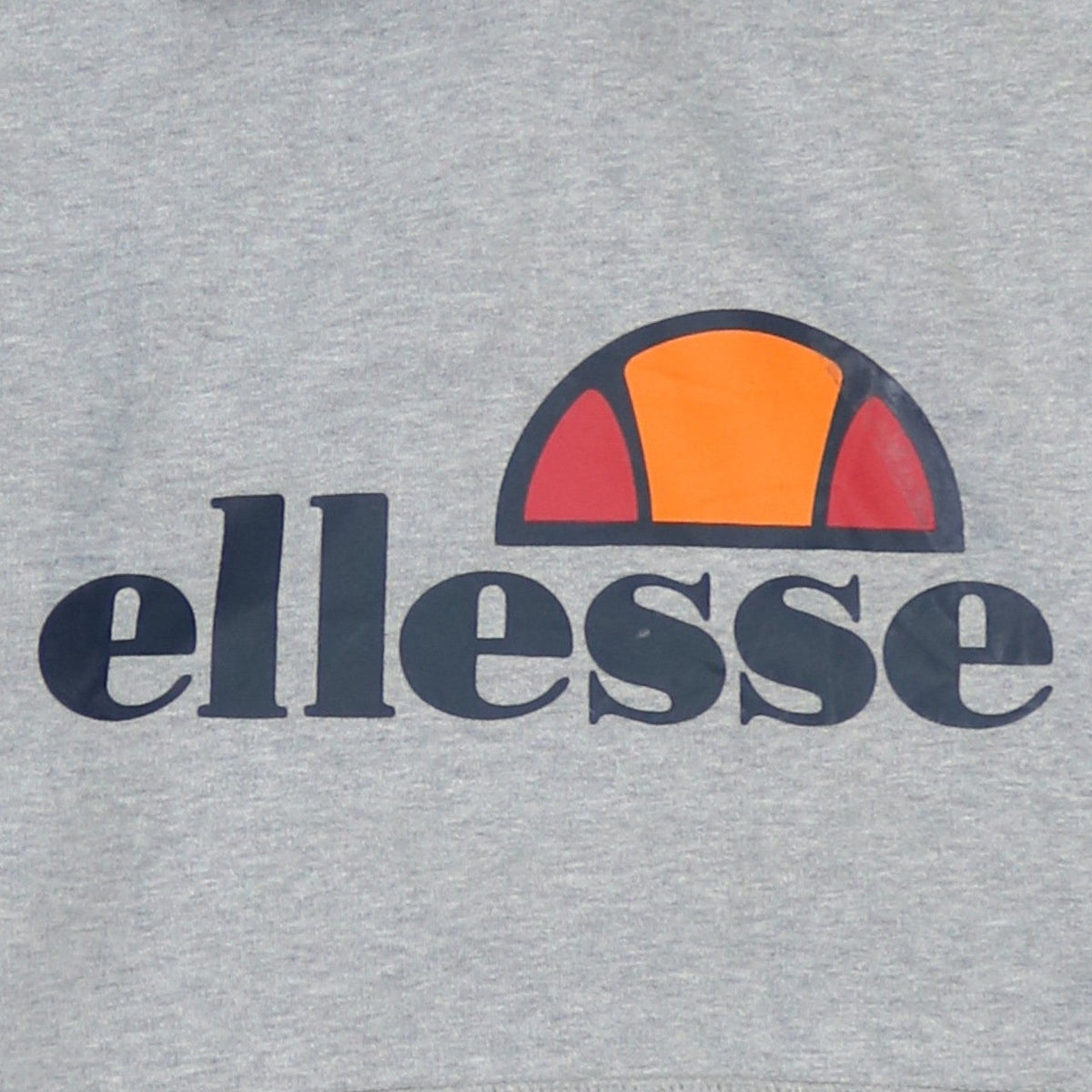 Ellesse Women's Grey Hoodie Size 14 Pullover Logo Sweatshirt
