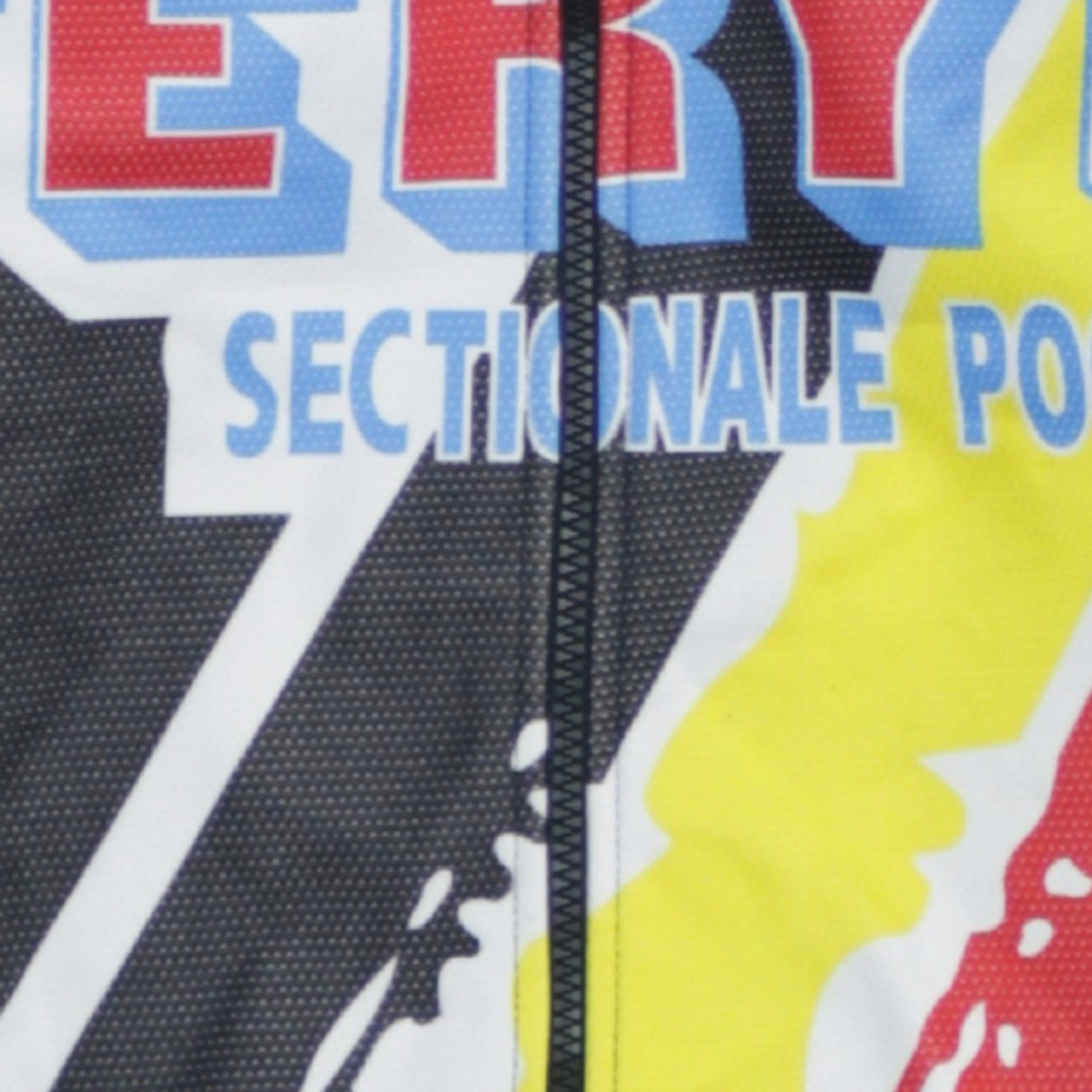 FERYN Men's Multicoloured Full Zip Cycling Sweatshirt Size L