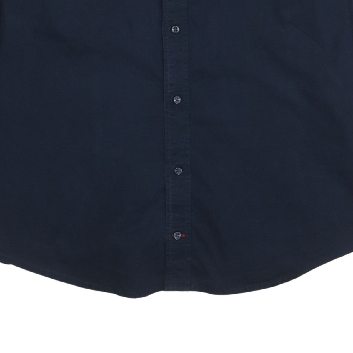 Tommy Hilfiger Men's Blue Slim Fit Stretch Button-Down Shirt XL
