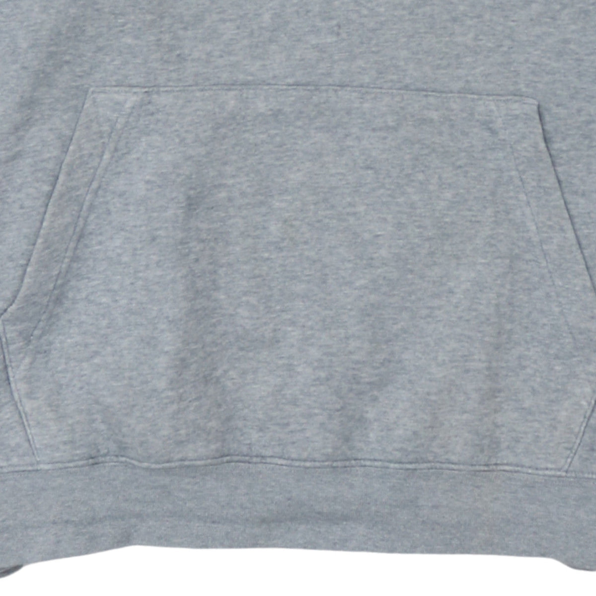 Nike Women Grey Pullover Hoodie Medium Cotton Blend Sportswear