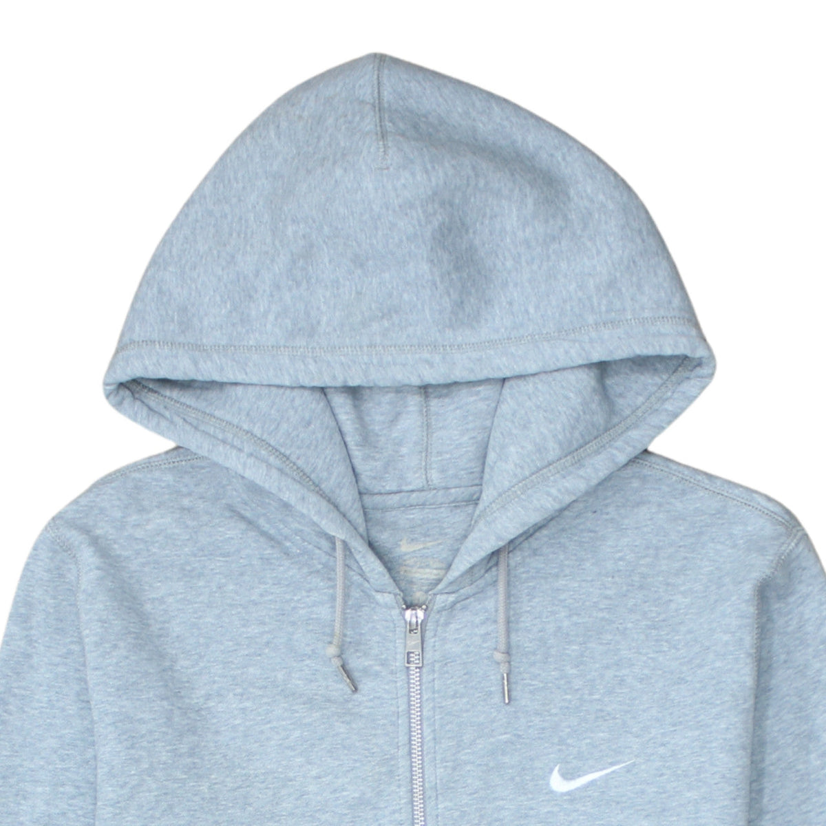 Nike Men's Grey Full Zip Hoodie Size L Regular Fit