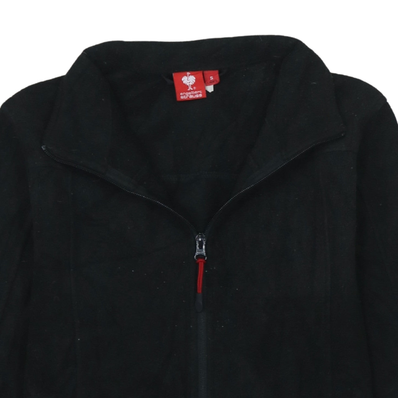 Engelbert Strauss Women's Black Fleece Full Zip Active Jacket Size S