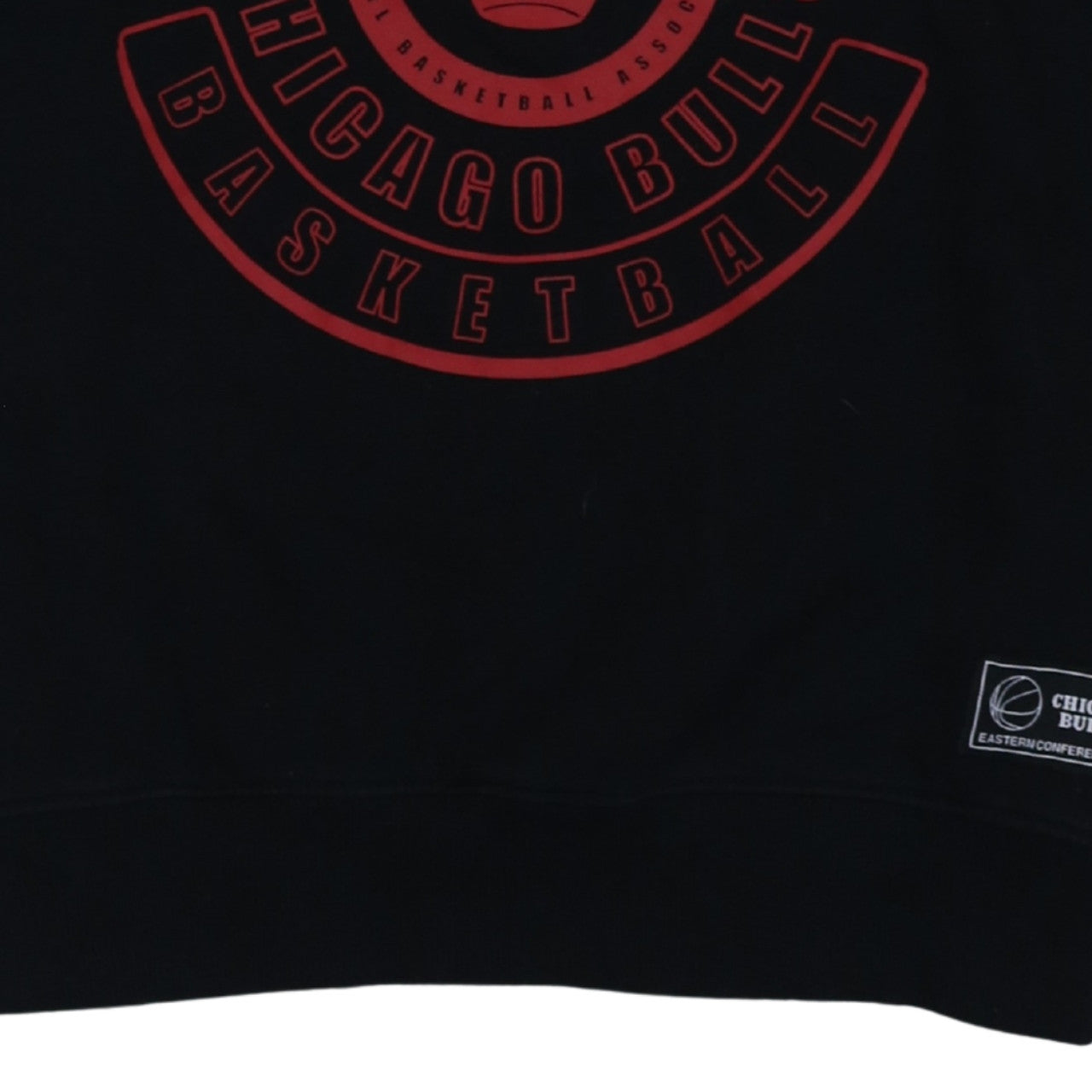 NBA Chicago Bulls Men's Black L Pullover Sweatshirt