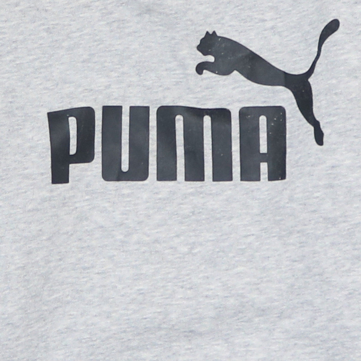 Puma Womens Grey Pullover Hoodie Size 8 Classic Logo Sweatshirt