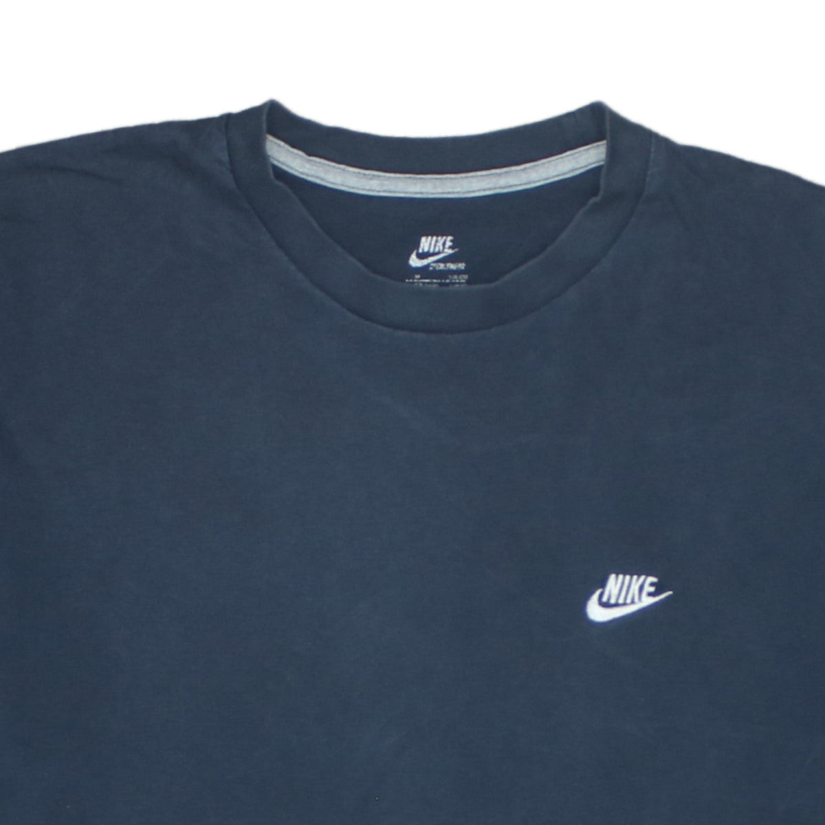 Nike Men's Blue Cotton Short Sleeve Crew Neck T-Shirt M