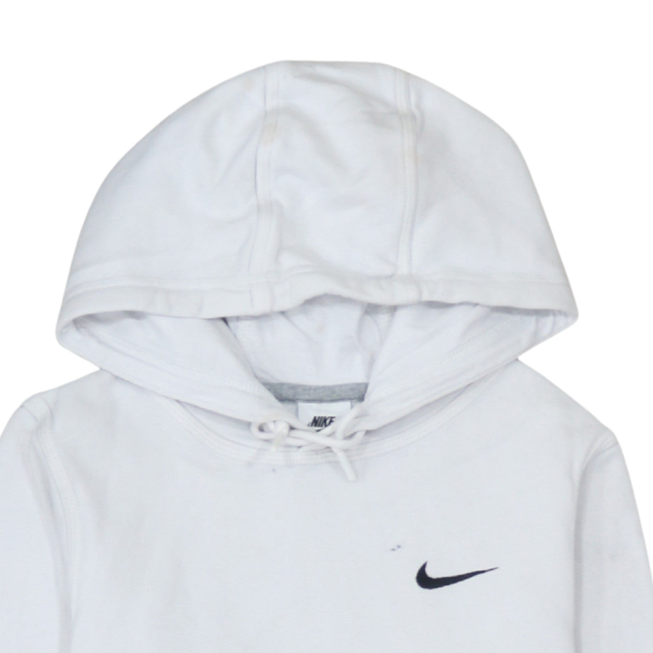 Nike Men's White XS Pullover Hoodie Fleece Sportswear