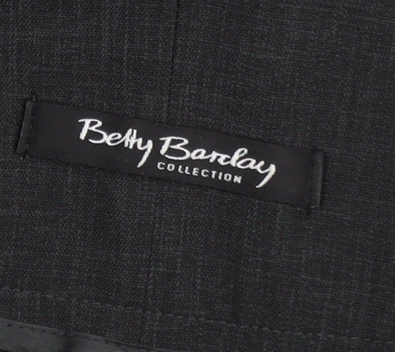 Betty Barclay Women’s Black Tailored Stretch Suit Trousers Size 12