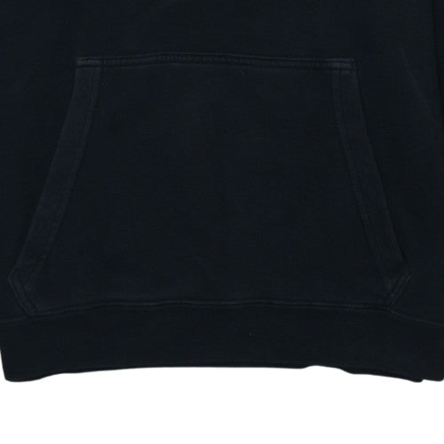 Nike Men's Black Pullover Hoodie Size S Logo Fleece Sweatshirt