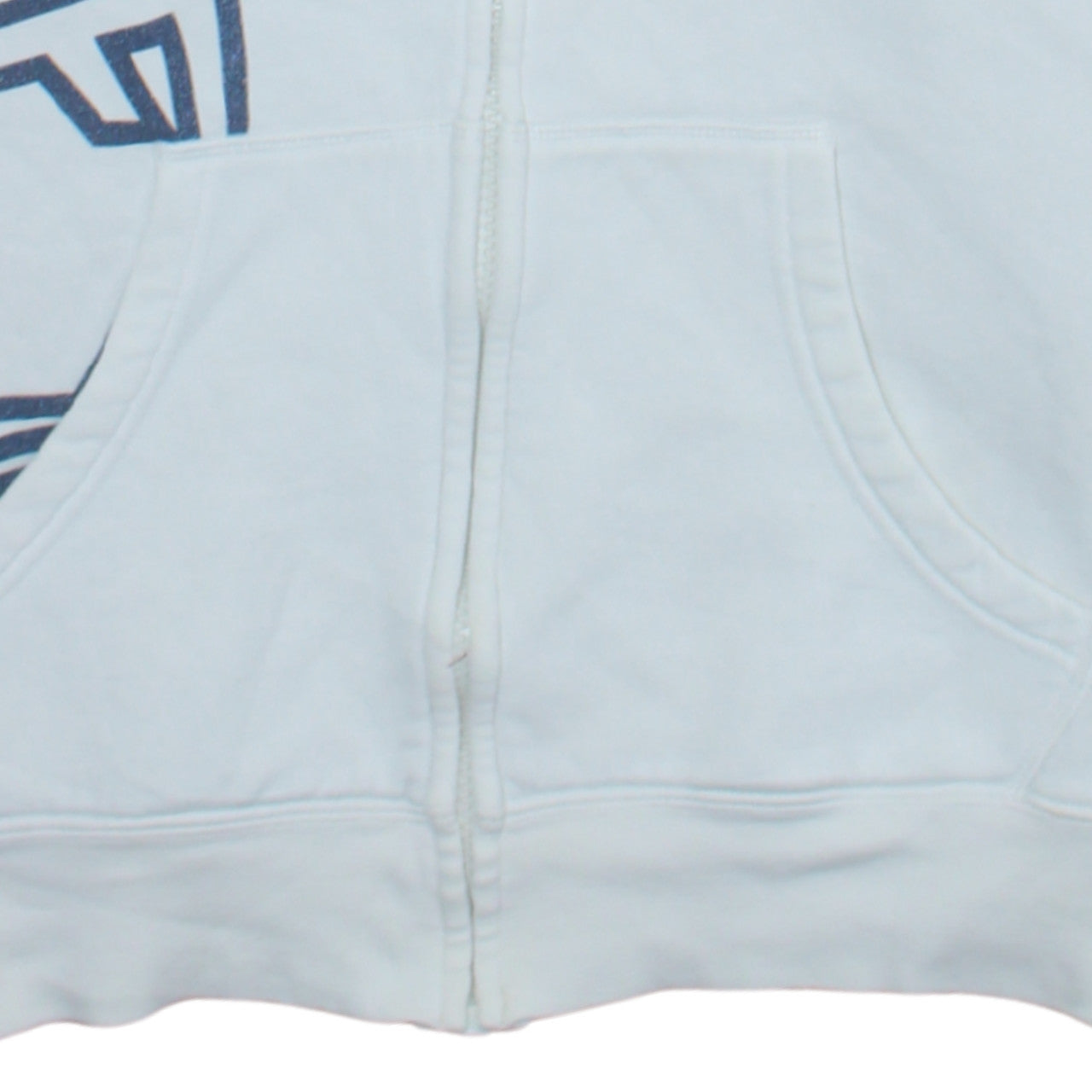 Timberland Men's White Full Zip Hoodie M Classic Logo Fleece